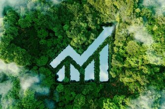 Graph representing climate change is on the rise