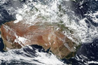 Satelite image Australia