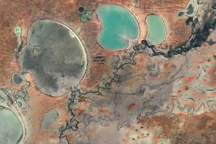 birds eye view of catchments