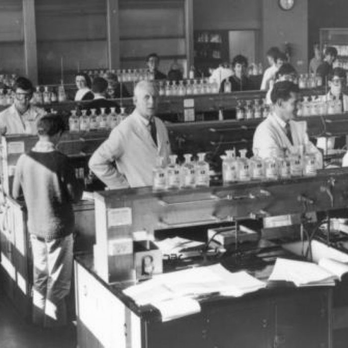 Max Dupain photo inside Heffron Building