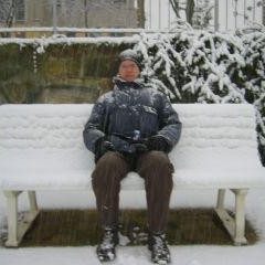 Justin on sabbatical in 2005, not all labs are as nice as ours.