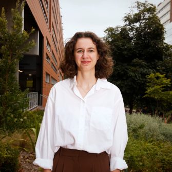 A headshot of a student looking at the camera and smiling.