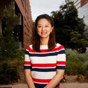 A headshot of a student looking at the camera and smiling.