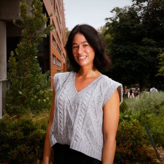 A headshot of a student looking at the camera and smiling.