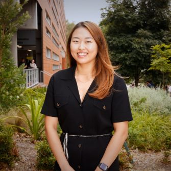 A headshot of a student looking at the camera and smiling.