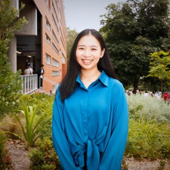 A headshot of a student looking at the camera and smiling.