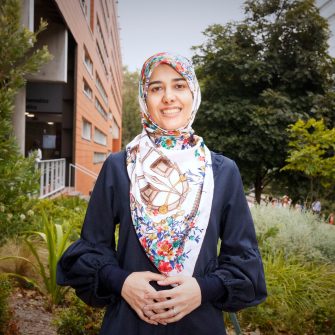 A headshot of a student looking at the camera and smiling.