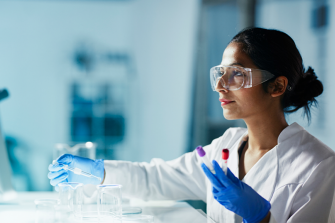 Scientist in a laboratory