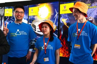 UNSW Science students