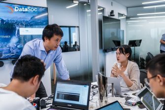 DataSoc students talking