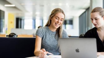 Students learning in the Science facilities at the UNSW Kensington campus