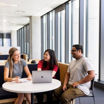Students learning in the Science facilities at the UNSW Kensington campus