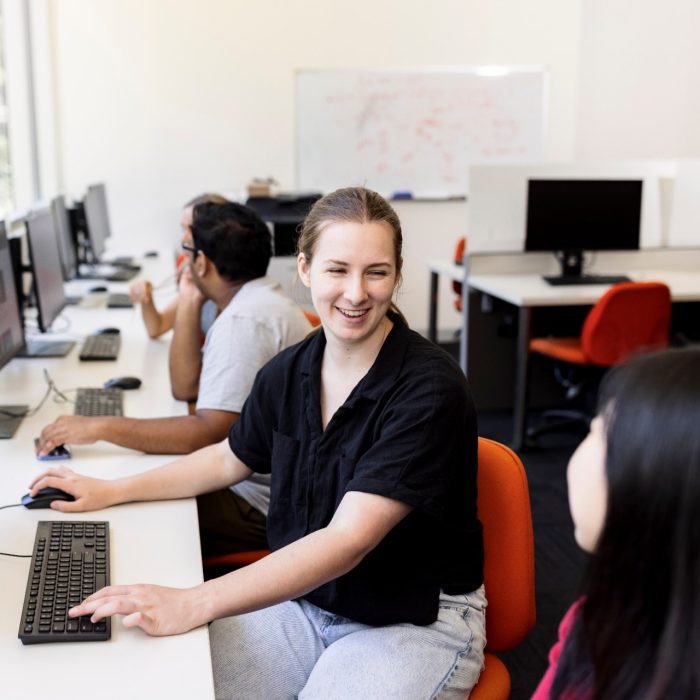 Students learning in the Science facilities at the UNSW Kensington campus