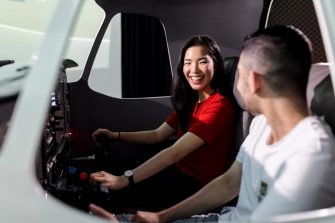 Students learning in the Science facilities at the UNSW Kensington campus