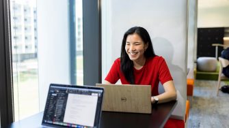 Students learning in the Science facilities at the UNSW Kensington campus