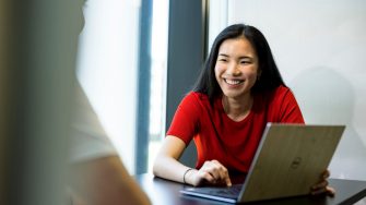 Students learning in the Science facilities at the UNSW Kensington campus