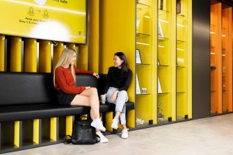 Students learning in the Science facilities at the UNSW Kensington campus