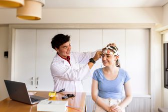 Students learning in the Science facilities at the UNSW Kensington campus