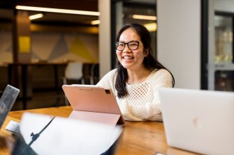 Students learning in the Science facilities at the UNSW Kensington campus
