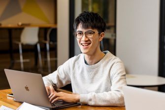 Students learning in the Science facilities at the UNSW Kensington campus