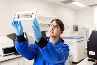 Students learning in the Science facilities at the UNSW Kensington campus