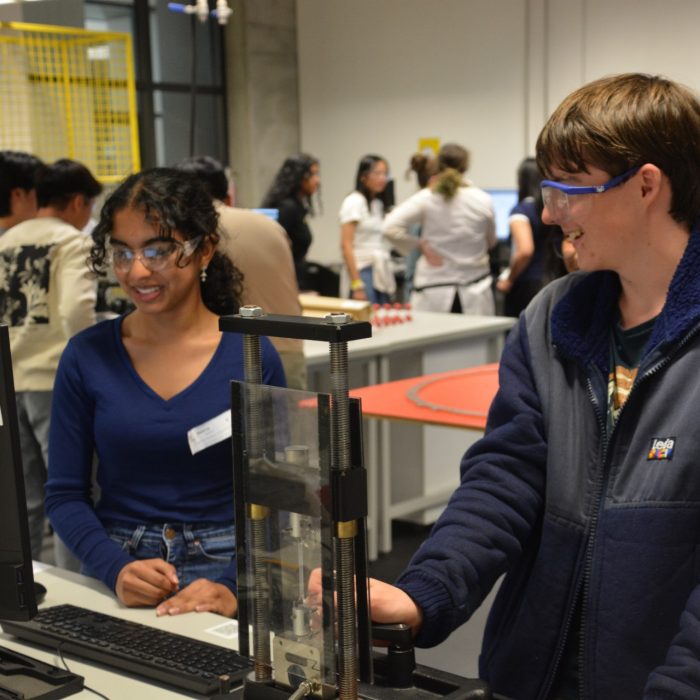 Outreach photo for the school of materials science and engineering