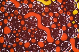 colourful illustration nano structure