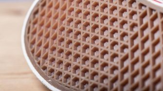 Underneath shoe - vulcanised rubber