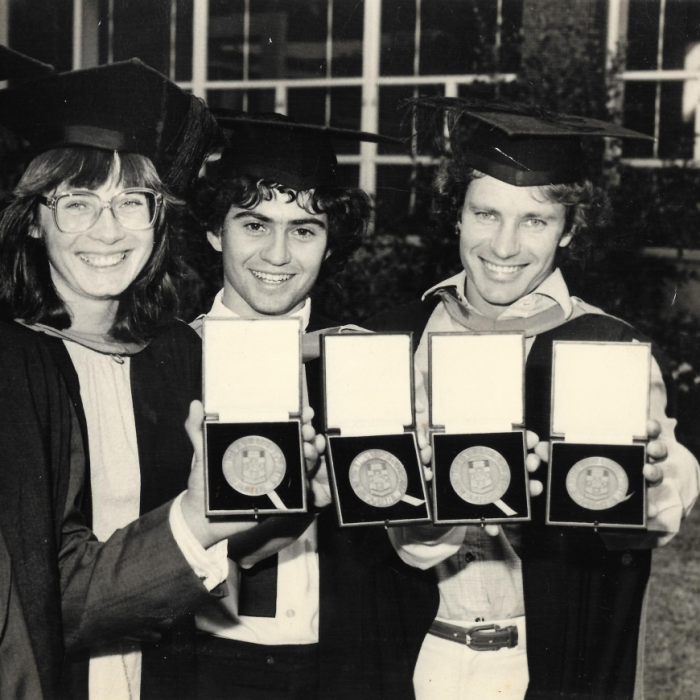 Bruce Henry uni medal