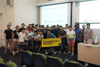 MathSoc group photo