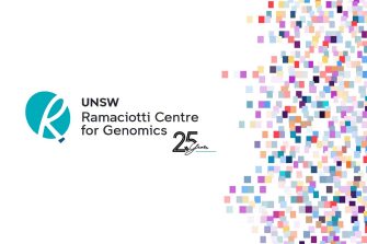 Ramaciotti 25 year anniversary banner
