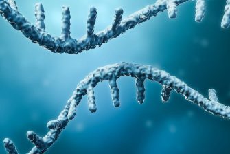 Stock image of messenger RNA