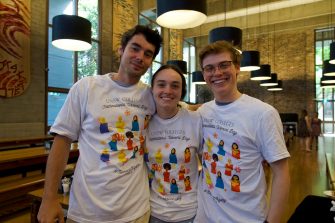 Goldstein College dining hall - UNSW Accommodation people and events