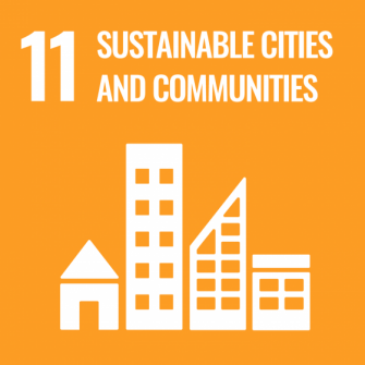 UN Sustainable Development Goals icon 11:Sustainable Cities and Communities