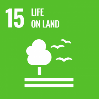 UN Sustainable Development Goals icon 15: Life on Land