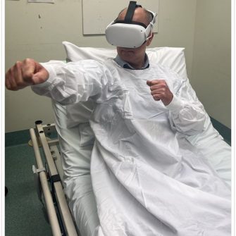 Gamifying rehabilitation using VR