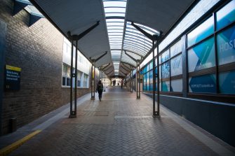 Photograph of the exterior of the general campus located in kensington