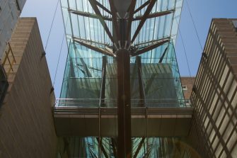 Photograph of the exterior of scientia building located on the UNSW Kensington campus