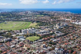 Kensignton Campus Aerial image