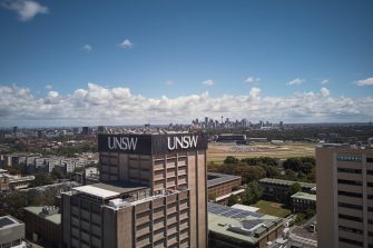 UNSW Kensington campus aerial photography
