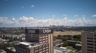 UNSW Kensington campus aerial photography