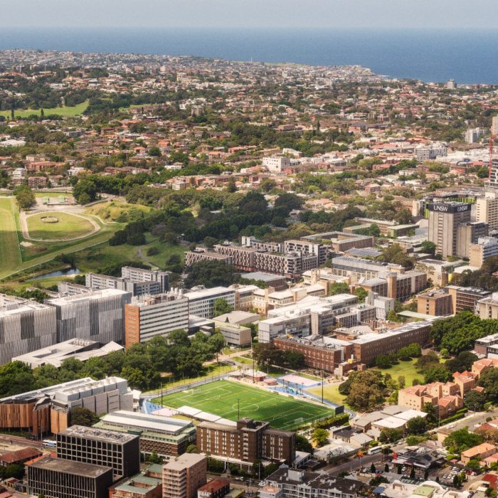 UNSW Kensington campus aerial photography