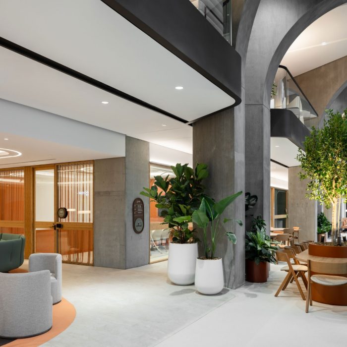 common lounge and study area