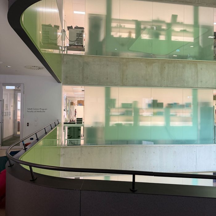 Atrium balustrades modified to meet safety standards at Lowy