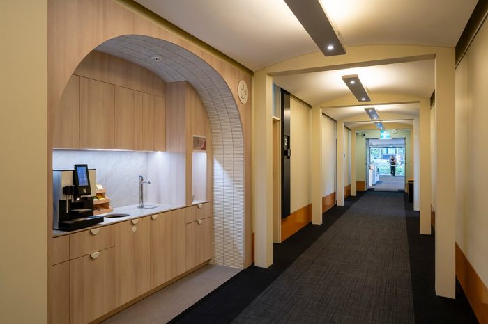 Chancellery in-house coffee station