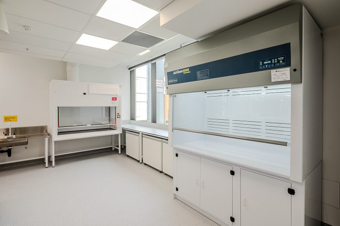 Pharmacy teaching space in the Wallace Wurth Building