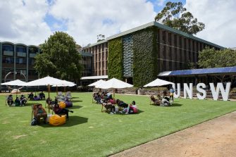 Happy students at O week 2022