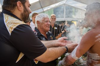 T1 Welcome to Country and Smoking ceremony 2025