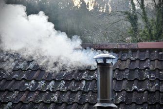 chimney smoking