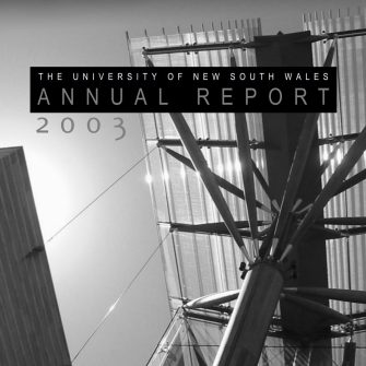 UNSW annual report cover